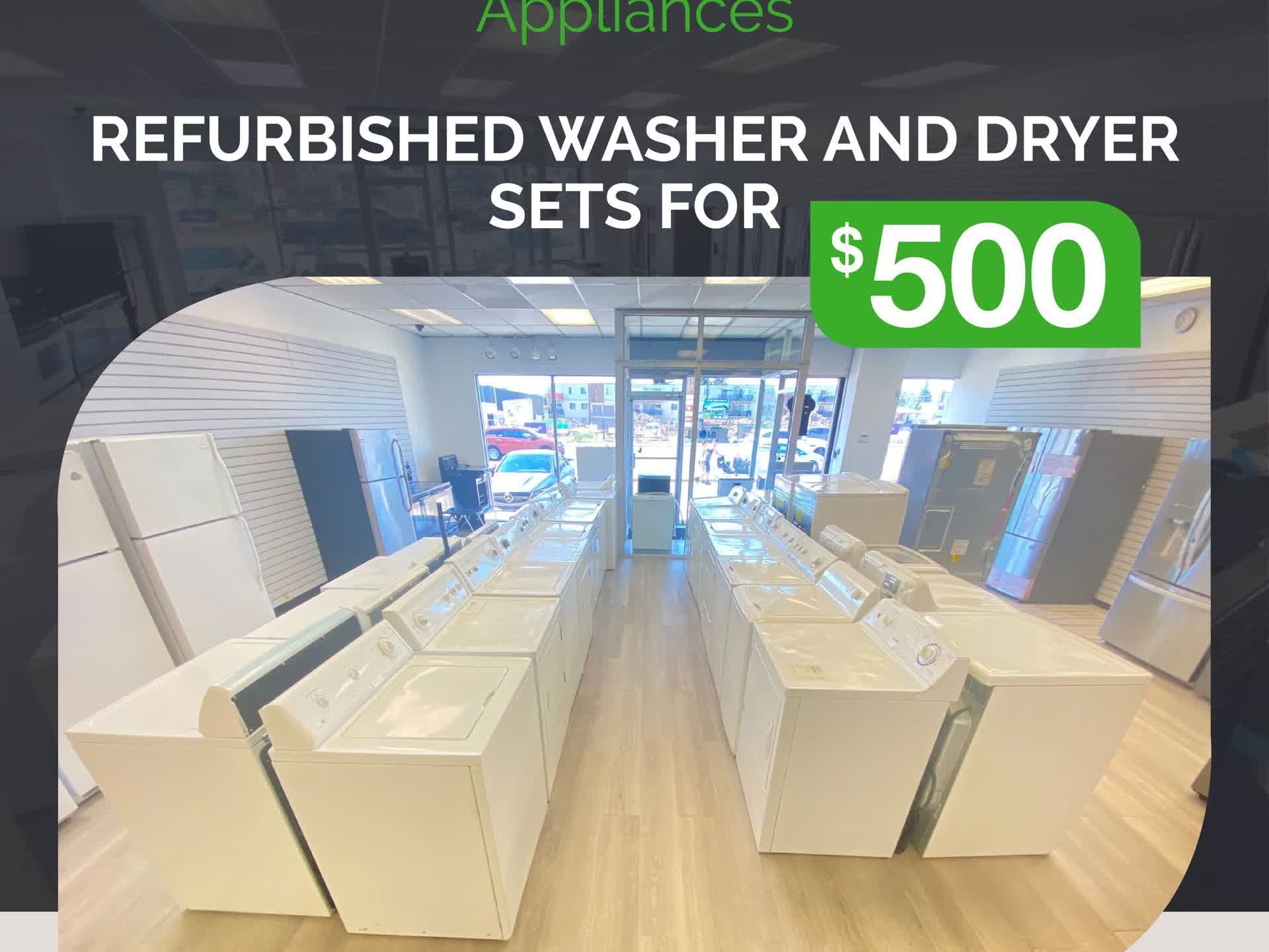 Refurbished Appliances for Sale